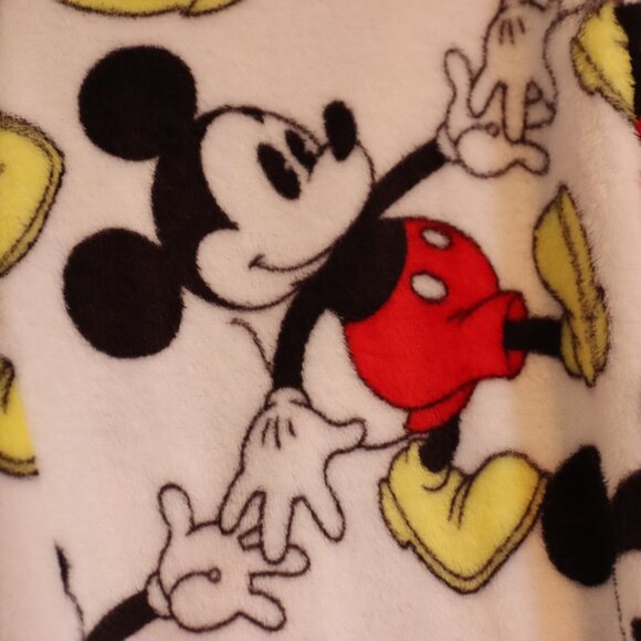 Disney Micky Mouse fleece sleep pants: comfy, warm, draw string elastic waist M - Picture 12 of 13